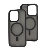 Чохол для iPhone 14 Pro WAVE Matte Insane MagSafe black