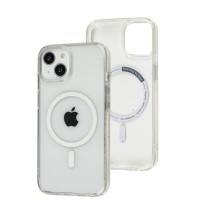 Чохол для iPhone 14 MagSafe Spigen clear прозрачный