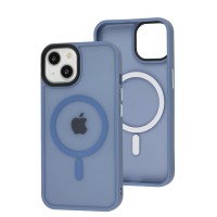 Чохол для iPhone 14 WAVE Matte Insane MagSafe sierra blue