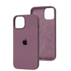 Чохол для iPhone 14 Silicone Full фіолетовий / blueberry