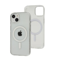 Чохол для iPhone 14 Clear color MagSafe clear