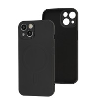 Чохол для iPhone 14 Colorful MagSafe Full black