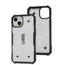 Чохол для iPhone 15 UAG Pathfinder MagSafe ударостійкий white