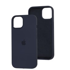 Чохол для iPhone 14 Silicone Full синій / midnight blue