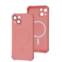 Чохол для iPhone 14 WAVE Silk Touch WXD MagSafe peach