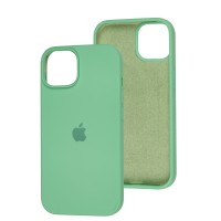 Чохол для iPhone 14 Silicone Full зелений / spearmint