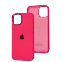 Чохол для iPhone 14 New silicone case shiny pink