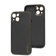 Чохол для iPhone 14 Leather Xshield black