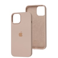 Чохол для iPhone 14 Silicone Full рожевий / pink sand