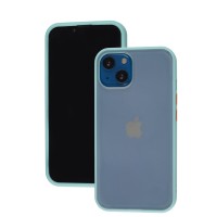 Чохол для iPhone 14 LikGus Maxshield бірюзовий
