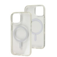 Чохол для iPhone 14 MagSafe Wave premium прозорий