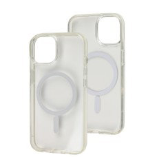 Чохол для iPhone 14 MagSafe Wave premium прозорий