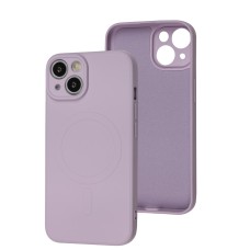 Чохол для iPhone 14 Wave colorful MagSafe black currant