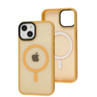 Чохол для iPhone 14 WAVE Matte Insane MagSafe orange
