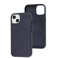 Чохол для iPhone 14 Leather with MagSafe violet