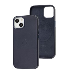Чохол для iPhone 14 Leather with MagSafe violet