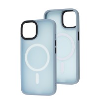 Чохол для iPhone 14 WAVE Matte Colorful MagSafe sierra blue