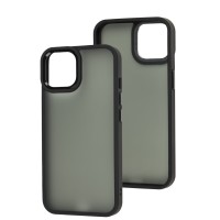 Чохол для iPhone 14 Metal Bezel чорний
