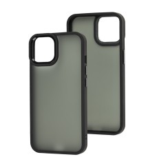 Чохол для iPhone 14 Metal Bezel чорний