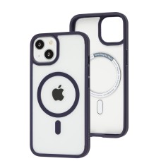 Чохол для iPhone 14 MagSafe Spigen deep purple