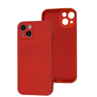Чохол для iPhone 14 Colorful MagSafe Full red