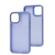 Чохол для iPhone 14 Metal Bezel лавандовий