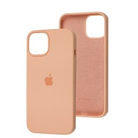 Чохол для iPhone 14 Silicone Full рожевий/grapefruit