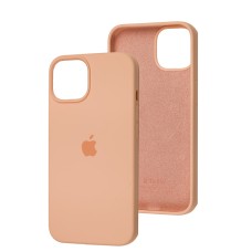 Чохол для iPhone 14 Silicone Full рожевий/grapefruit