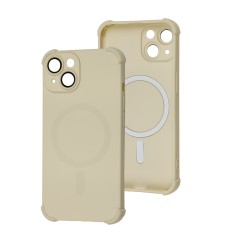 Чохол для iPhone 14 WAVE Silk Touch WXD MagSafe white
