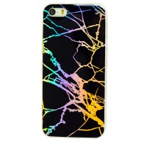 Чохол для iPhone 5 MraMor із дзеркальним візерунком чорний