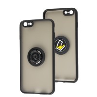 Чохол для iPhone 6 Plus LikGus Edging Ring чорний
