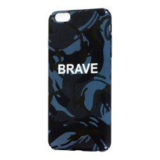 Чохол для iPhone 6 Plus Ibasi Flowers Brave чорний
