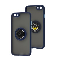 Чохол для iPhone 6 LikGus Edging Ring синій