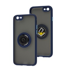 Чохол для iPhone 6 LikGus Edging Ring синій