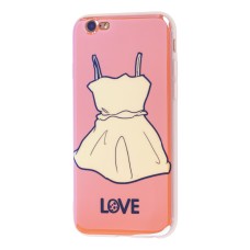 Чохол для iPhone 6 перламутр love