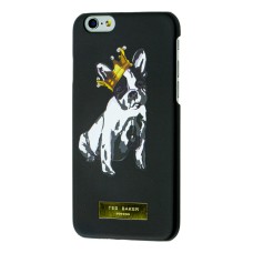 Чохол для iPhone 6 Ted Baker Soft Touch "мопс у короні"