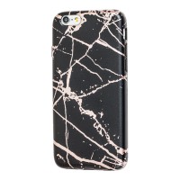 Чохол для iPhone 6 MraMor Flash матовий чорно-рожевий