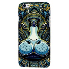 Чохол для iPhone 6 Luxo Face Neon бегемот