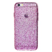 Чохол для iPhone 6 з рожевою блискіткою