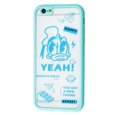 Чохол для iPhone 6 / 6s Picture shadow matte Donald Duck бірюзовий