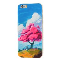 Чохол для iPhone 6 Акварель дерево