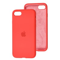 Чохол для iPhone 7/8 Silicone Full помаранчевий / pink citrus