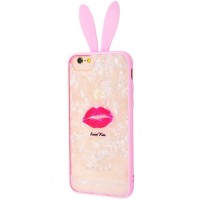 Чохол для iPhone 7 / 8 Blood of Jelly Rabbit ears "sweet kiss"