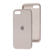 Чохол для iPhone 7 / 8 Silicone Full сірий / stone