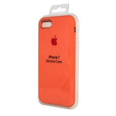 Чохол для iPhone 7 Silicone case абрикос