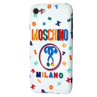 Чохол для iPhone 7 / 8 / SE 20 VIP Print moschino білий