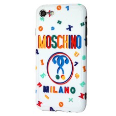 Чохол для iPhone 7 / 8 / SE 20 VIP Print moschino білий