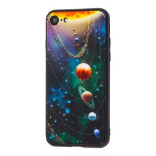 Чохол для iPhone 7/8 Glass "Галактика"