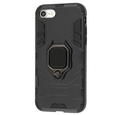 Чохол для iPhone 7 / 8 Transformer Ring ударостійкий з кільцем чорний