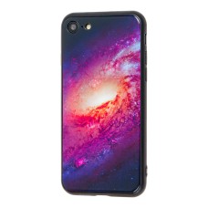 Чохол для iPhone 7 / 8 Космос рожевий  